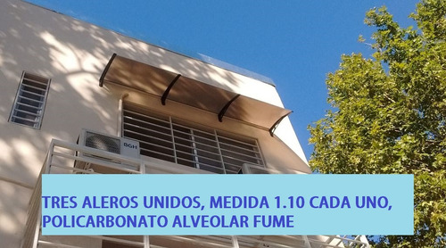 Alero Protector Para Ventanas Y Puertas De Policarbonato,