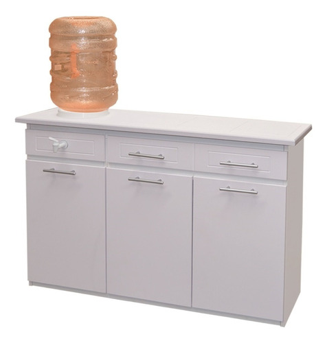 Mueble Cocina Paloma Blanco Alacena Estante Organizador Horn