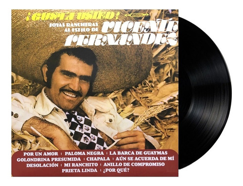 Joyas Rancheras Al Estilo De Vicente Fernandez Lp Vinyl