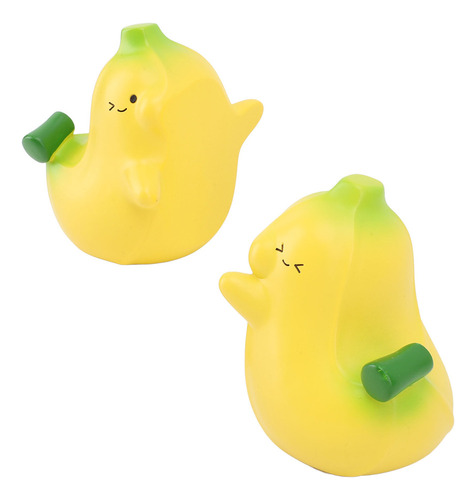 Sujetalibros Con Forma De Banana, 2 Unidades, Sujetalibros P