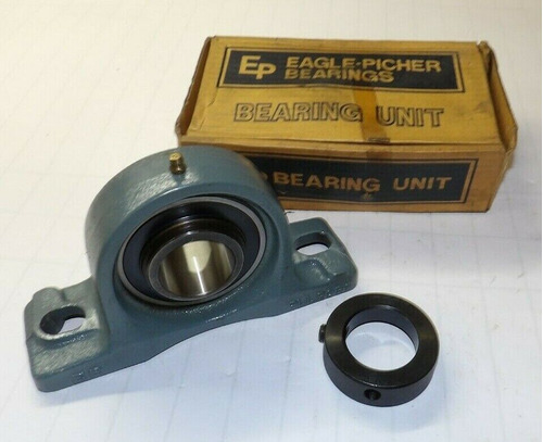 New Eagle-picher Bearings Ewpll208-24suj-e Pillow Block Be