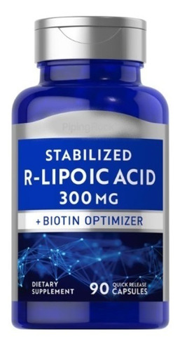 Ácido Alfa Lipoico R-fraction Estabilizado 300mg 90 Cápsulas