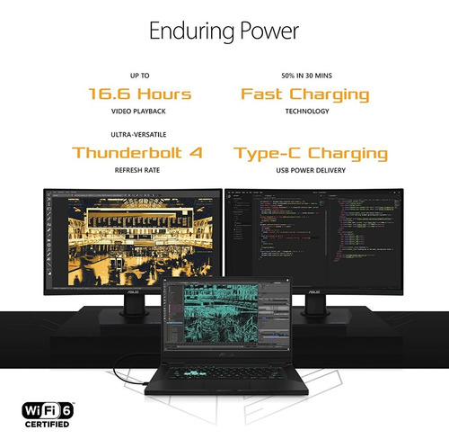 Notebook Gamer Asus Tuf Rtx3050ti Intel I7-11370h Tuf516pe-a