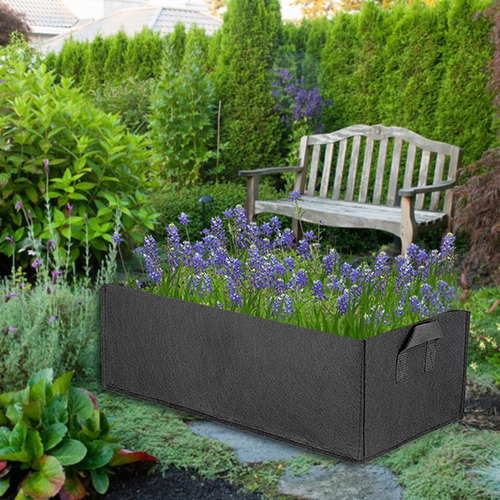 X Cama De Jardim Elevada De Tecido Respirável Para Plantio
