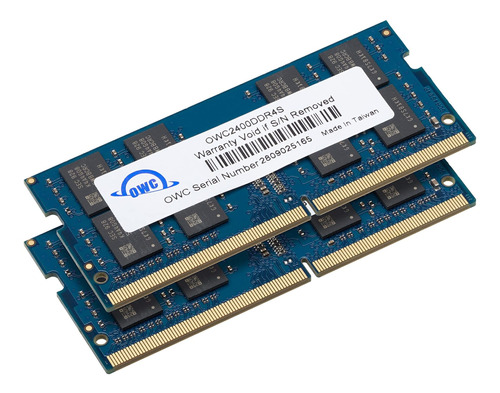 Memoria Ram 64gb 2x32gb Ddr4 2400 Mhz Sodimm Owc Owc2400ddr4