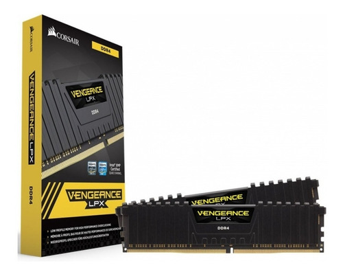 Memória Ram Vengeance Lpx Black 16gb 2x8gb 3200 Corsair