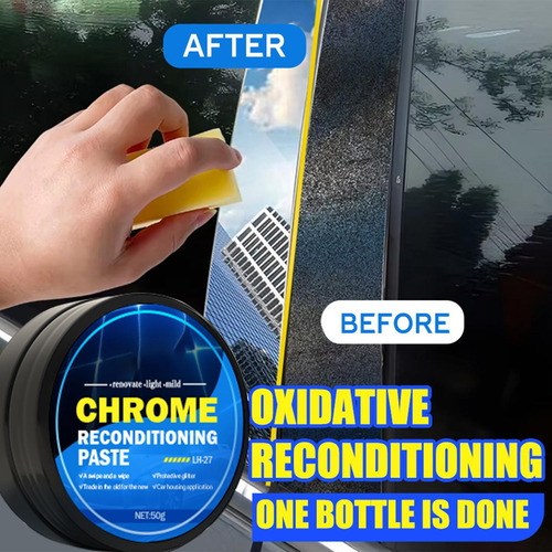 Limpiador De Cromo Para Automóvil Crema Pulida De Cromo Limp