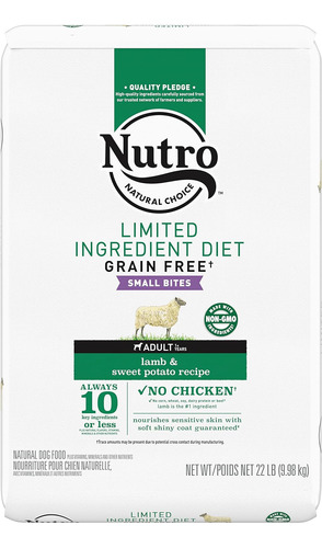 Nutro Limited Ingredient Diet Small Bites Adult Dry Dog Food