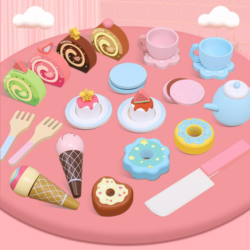 Juego De Helados De Cocina Simulada, Juego De Té De La