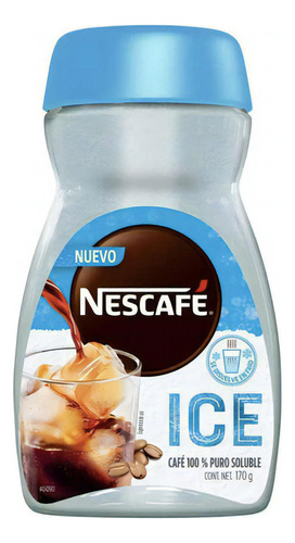 Café Soluble Frío Instantáneo Nescafe Ice Roast 170g