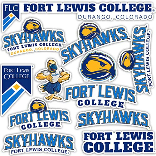 Fort Lewis College Sticker Skyhawks Flc Stickers Vinyl ...