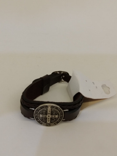 Kit 12 Pulseiras Couro São Bento Atacado Revenda Sortida