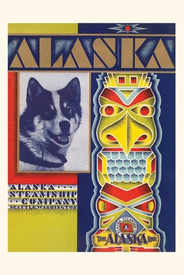 Libro Vintage Journal Alaska Travel Poster - Found Image ...