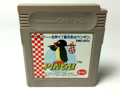 Pingu Sekai De Ichiban Genki Na Penguin Gameboy Gb Gbc Gba