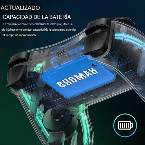 Joy Pad Switch Pro Rgb Compatible Con Pc / Lite / Oled (Reacondicionado)