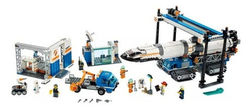 Todobloques Lego 60229 City Ensamble Y Transporte De Cohete 