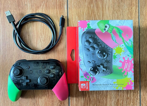 Consola Nintendo Switch 32 Gb + Pro Control + 09 Jugos (Usado)