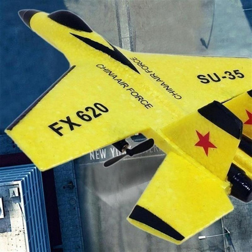 Avião De Controle Remoto 2.4g Su35 Brinquedos Modelo De