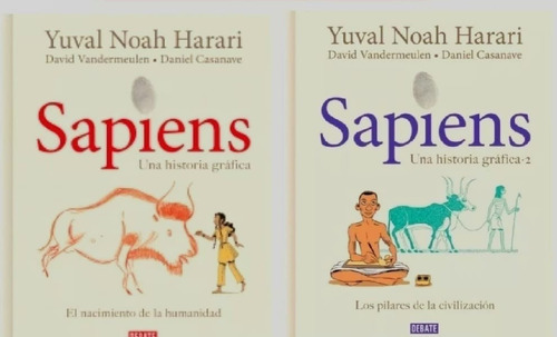 Sapiens Historia Gráfica 1 Y 2 ( Libros Nuevos Y Originales)