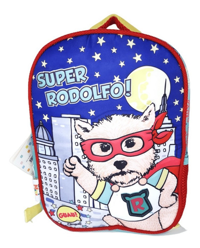 Mochila Espalda Super Rodolfo 12 PLG - Art. Si052