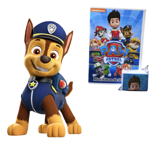 Mini Álbum Paw Patrol + Todas Sus Láminas + Envío Gratis