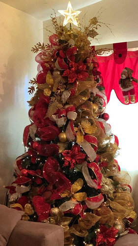 Arbol Pino Pascua Navidad De 1300 Ramas Especial 2.40 Metros
