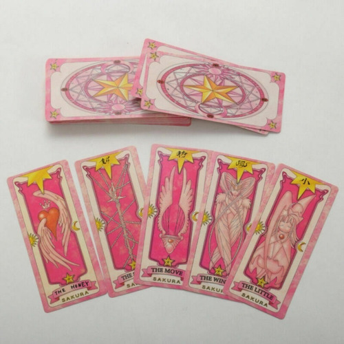56 Cartas Sakura Card Captor Clow Cosplay Anime G-y109