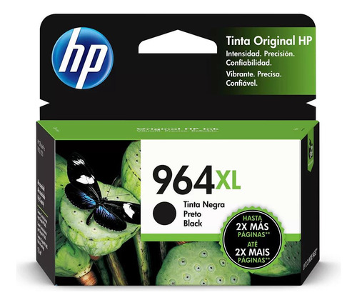 Cartucho Original Hp 964xl Black Negro 47ml Tranza