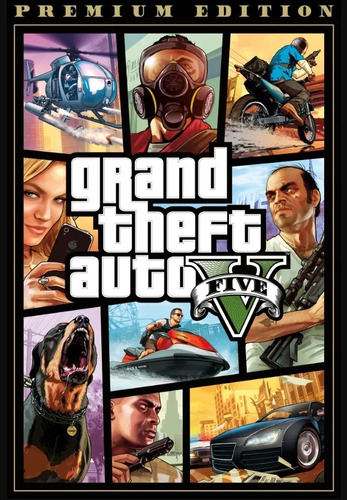 Grand Theft Auto V GTA Premium Edition Rockstar Games PC Digital