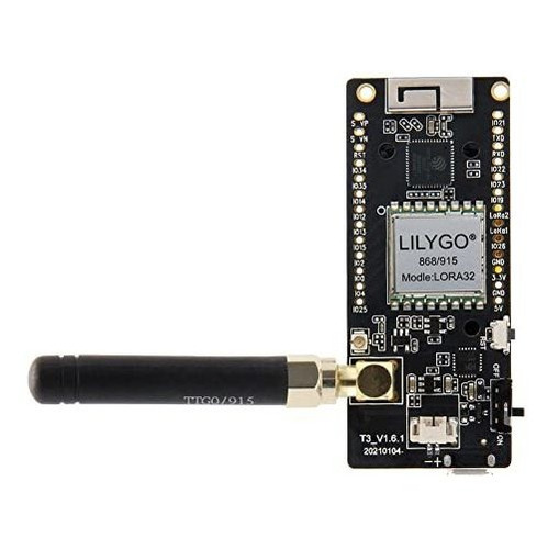 Placa De Desarrollo Lilygo Lora32, 915 Mhz, Esp32, Oled, 0.9