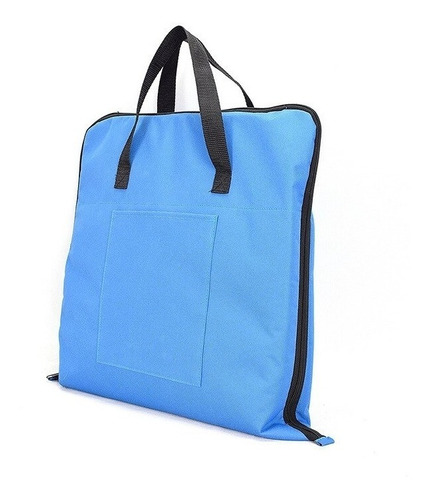 Imagen 2 de 4 de Corral Portatil Plegable Viaje En Carro Perro Y Gato Azul S