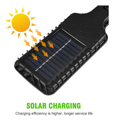 . Mini Lámpara Solar Led Sensor De Pared De Calle 108cob