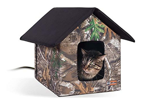 K&h Pet Products Refugio Para Gatos Con Calefaccion Al Aire