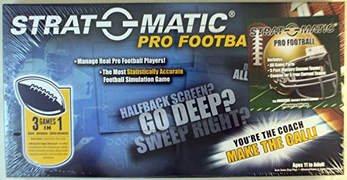 Juego Stratomatic Football Current Edition