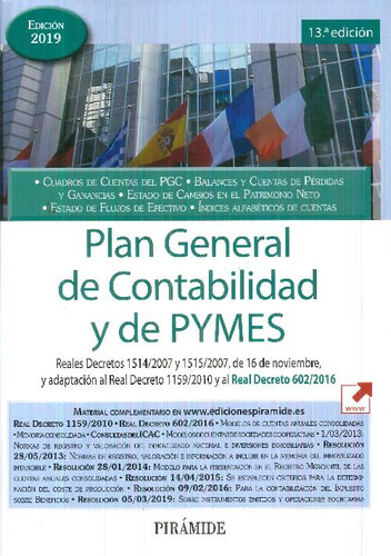 Libro Plan General De Contabilidad Y De Pymes De Leandro Cañ