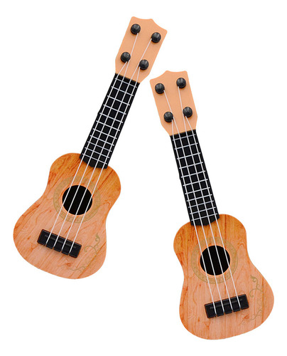 Juguetes De Ukelele En Miniatura Para Niños, 2 Unidades
