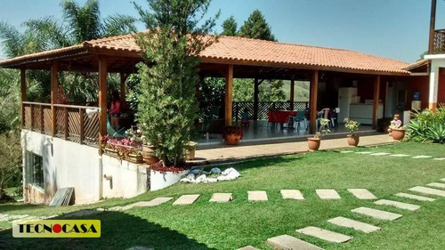 Maravilhosa Chácara Com 04 Dormitórios Com 5700 M² Para Vender Ou Alugar No Bairro Viçoso Em Araçariguama/sp - Ch0014