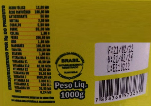 Imagem 3 de 3 de Ração Maramar Tartapet 1kg Nova Formula - Para Tartarugas