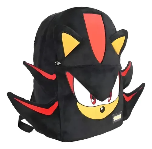 Mochila Aa So Nic Shadow The Hedgehog 2d Black Sonic