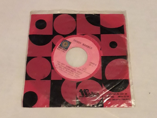 Mujer Maravilla Disco De Vinilo Sandy Barber, 1978  45 Rpm  