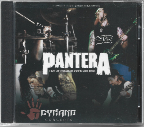 Pantera - Live At Dynamo Open Air 1998 Cd Jewel Case (Reacondicionado)