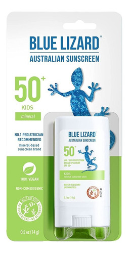 Blue Lizard - Protector Solar Niños Con Óxido De Zinc 50 Spf