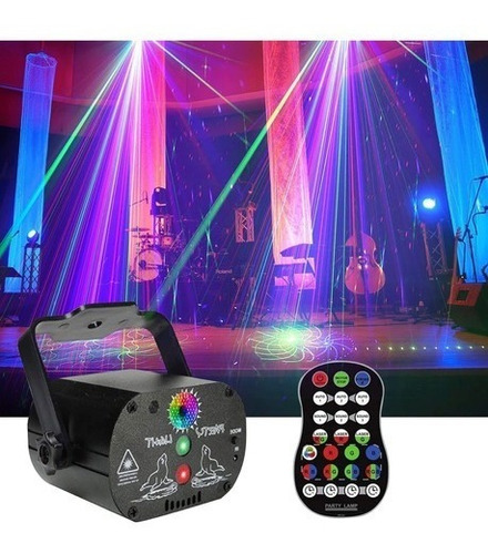 Luz Laser De Festa Stage Light Mini Flash Strobe Projetor