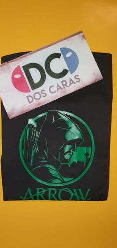 Imagen 2 de 3 de Arrow - Flecha Verde - Oliver Queen Remera De Comics