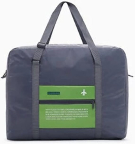 Bolso Plegable Impermeable Happy Travel Viaje Compra Deporte