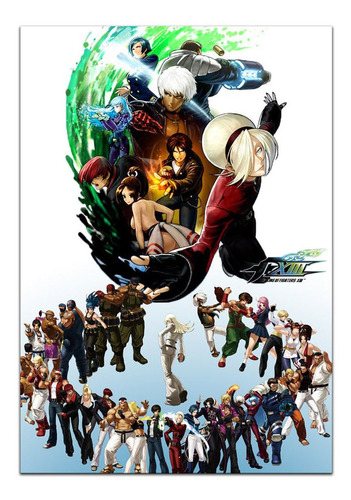 Quadro A3 Em Mdf The King Of Fighters Xiii Artwork