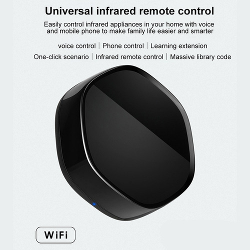 Smart Remote Wifi Ir Rf Domótica Control De Voz Aire