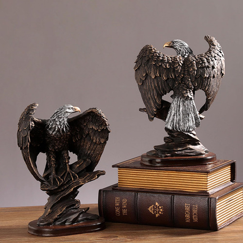 Estatuas De Águila Calva, Figuras De Águila Coleccionables,