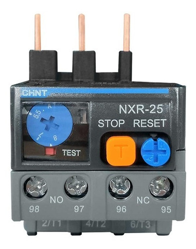 Relé Térmico Trifasico Regulable Chint Nxr-25 Rango De Amperaje 17 - 25 A