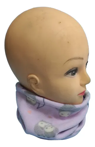 Cuello Abrigo Cubre Cuello Gorro Pasamontañapolar Para Niños Lila Estampado Unico